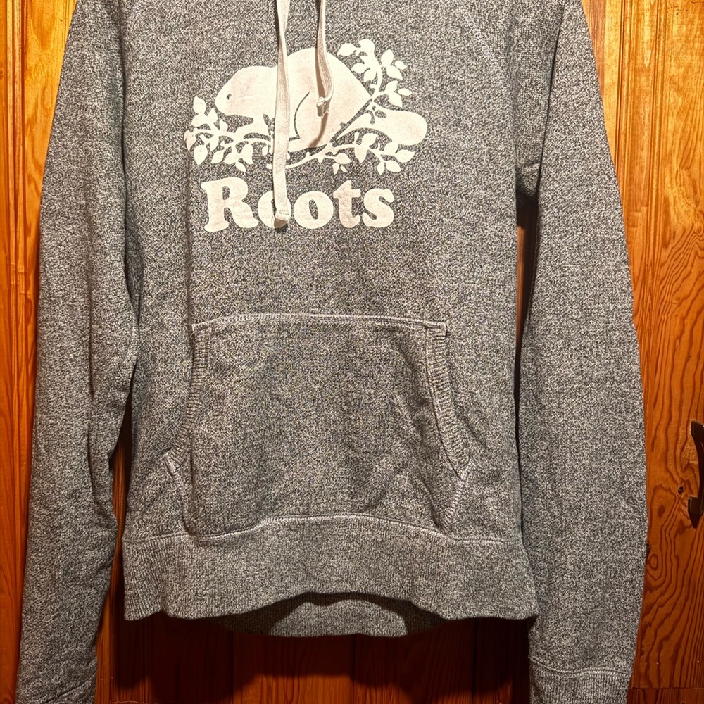 Women’s Roots Gray Hoodie Medium